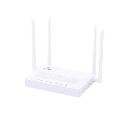 ONU Dual GPON/EPON con Wi-Fi AC de doble banda, 1 puerto SC/APC + 2 puertos LAN Gigabit + 1 puerto FXS + 1 Puerto CATV | HG323ACT