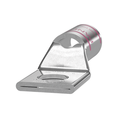 Zapata de compresión LCA1/0-38-X para cal. 1/0 Awg, Barreno para tornillo prisionero de 3/8, 1 Pz | LCA1/0-38-X