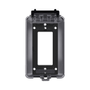 Caja Protectora de Contactos para Exterior / Policarbonato de Alto Impacto / Protección NEMA 3R / 127V 15A 60Hz / Tapa Transparente Base Negra / Resistente a Intemperie UV | TH-CPE