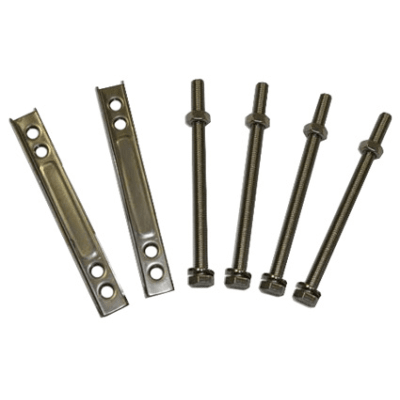 Soporte De Montaje (Incluye pernos, tuercas y soportes) Para Tubería Horizontal o Vertical, De 1,6" a 3,1" Serie Sensepoint XCD | SPXCDMTBR