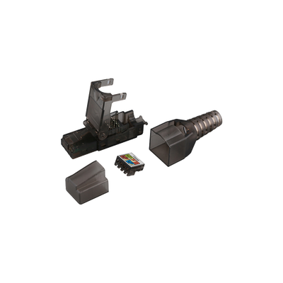 Plug RJ45 para Cable UTP Categoría 6A - Sin Herramienta, para Terminación en Campo | LP-KJ-6A-17U