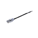 Cable de Parcheo TX6, UTP Cat6, Diámetro Reducido (28AWG), Color Negro, 13.72 Metros (45 Pies) | UTP28SP45BL