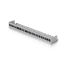 UACC Rack Patch Panel Blank 24 Puertos - Panel Patch Keystone 1U con Barra de Gestión de Cables y Estética Uniforme | UACC-RACK-PANEL-PATCH-BLANK-24