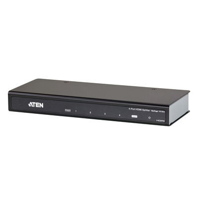 Splitter HDMI | 1 x 4 | True 4K @ 60 Hz | HDCP 2.2 | EDID Expert™ | HDR 4:4:4 | Plug & Play | VS184A