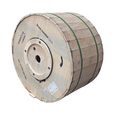 Carrete de 4 Kilómetros de Fibra Óptica Aérea Mini ADSS (ASU) G.652D, Monomodo de 8 Hilos, Exterior, Span 80, Loose Tube | MINI-ADSS-08C/4KM