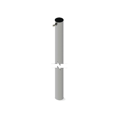 Mástil Ligero Telescópico, 3 metros altura, 2" de Diámetro (Sección No.1) | SLM-S5G