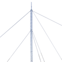 Kit de Torre Arriostrada de Techo de 12 m con Tramo STZ30 Galvanizado Electrolítico (No incluye retenida). | KTZ-30E-012P