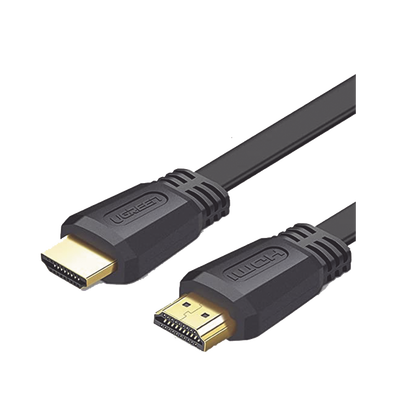 Cable HDMI 2.0 Plano de 1.5 Metros (4.92 Pies) / 4K@60Hz / HDR / 3D / HEC (Canal Ethernet HDMI) / ARC (Canal de Retorno de Audio / Color Profundo de 48 Bits / Audio de 32 Canales / HDCP / Audio Dolby True HD 7.1 / 18 Gbps / EstaÑado y Triple Blindaje / A | 50819