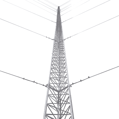 Kit de Torre Arriostrada de Piso de 6 m Altura con Tramo STZ30 Galvanizado Electrolítico (No incluye retenida). | KTZ-30E-006