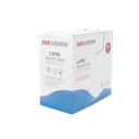 Bobina de Cable UTP 305 Metros (1000 Pies) / Cat5E (24 AWG) / Color Azul / PVC (CM) / Uso en Interior / 100% Cobre / Aplicaciones de CCTV y Redes de Datos | DS-1LN5E-SB