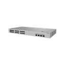 Switch de Acceso eKit Administrable / Capa 2 / 24 Puertos PoE+ Gigabit + 2 Puertos SFP(2.5 Gbps) + 2 Puertos SFP+(10 Gbps) / PoE Perpetuo / Presupuesto PoE 400 W / Sin licenciamiento | S220S-24P4JX