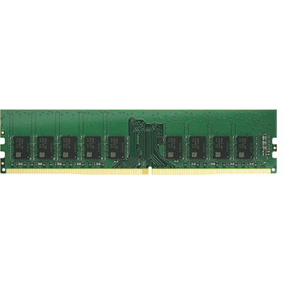 Módulo de Memoria DDR4 ECC Unbuffered DIMM | 16GB | UDIMM | Compatible con Synology RS2825RP+ | Garantía 5 Años | D4EU02-16G