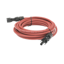 Cable Fotovoltaico, 2.5 m, Rojo, Calibre 10 AWG con Terminal MC4-M en Ambos Extremos | CBLMC42P5MREDV2
