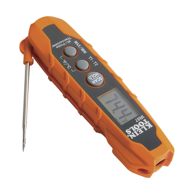 Termómetro Doble IR/Sonda con Medición ºC y ºF. Con Pantalla Retroiluminada | IR-07