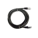 Cable de Parcheo FTP Cat5e - 2.0 Metros (6.56 Pies) - Negro | LP-FT4-200-BK