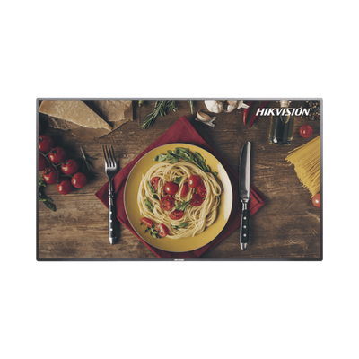 Pantalla LED de 22" para Publicidad Digital / Programación de Horarios / Contenido Personalizado / Sistema Operativo Android / 1 Entrada USB / WiFi | DS-D6022FN-B