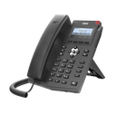 Teléfono IP empresarial para 2 lineas SIP con pantalla LCD,  Puertos Gigabit, Códec Opus, conferencia de 3 vías, PoE. | X1SG