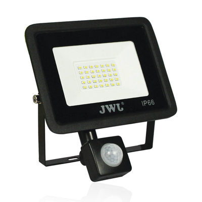 Reflector con Sensor de Movimiento 30 W /160 x 180 mm / 85 - 265 Vca~ 50/60Hz / Ultra delgado / Uso en exterior - interior. | JLRE-30SM