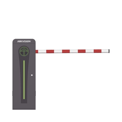 Barrera Vehicular con Brazo Abatible por Colisión 4 mts INCLUIDO / Derecha / Alto Desempeño / Brushless / Semáforo Rojo-Verde en Gabinete / Incluye 2 Controles Remotos | KT-320-ABAT(4MR)