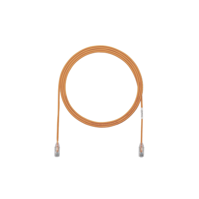 Cable de Parcheo TX6, UTP Cat6, Diámetro Reducido (28AWG), Color Naranja, 0.91 Metros (3 Pies) | UTP28SP3OR