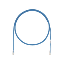 Cable de Parcheo UTP Cat6A, CM/LSZH, Diámetro Reducido (28AWG), Color Azul, 3 Metros (9.84 Pies). | UTP28X3MBU