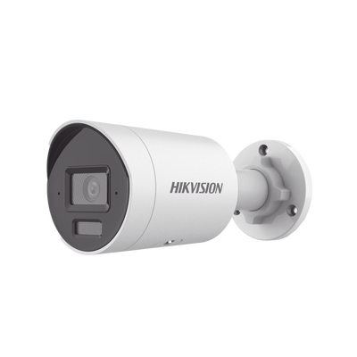 [Dual Light + 2 Micrófonos Integrados] Bala IP 6 Megapixel / Lente 2.8 mm / 40 mts Luz Blanca + 40 mts IR / ACUSENSE / Exterior IP67 / WDR 120 dB / PoE / ONVIF / Micro SD / Metal / ACUSEARCH | DS-2CD2063G2-LI2U
