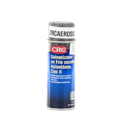 Compuesto Zinc en Aerosol  para Retoque de Piezas Galvanizadas por Inmersión en Caliente (386 gr.). | ZRC-AEROSOL