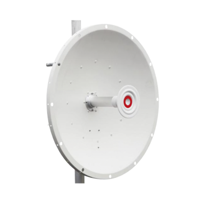 Antena direccional de 2ft, 5.1 a 7.1 GHz, Ganancia 30 dBi, Conectores RP-SMA Hembra, Polarización doble, incluye montaje para torre o mástil | TXP7GD30