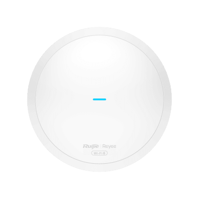 Punto de acceso Wi-Fi 6 para interior en techo hasta 1.77 Gbps doble banda 802.11ax MU-MIMO 2x2 | RG-RAP62