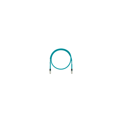 Patch Cord Cat6A de Grado Industrial 600V, Blindado SF/UTP, Calibre 26 AWG, Color Aqua, 10 Metros | ISTPH6X10MTL