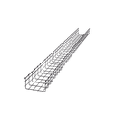 Charola Tipo Malla 105/200 mm, Acabado Electro Zinc, Hasta 334 Cables Cat6, Tramo de 3 Metros | CH-105-200EZ