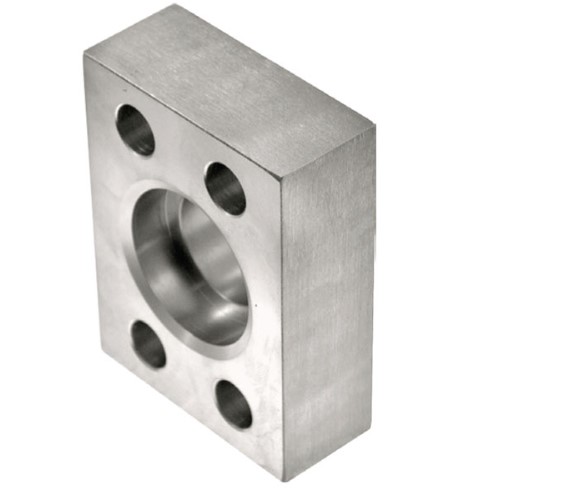 SSMEC BRIDA SOLDABLE DE 1-1/2" COD. 61 PARA3000 PSI CON O'RING Y TORNILLOS UNC, ENACERO INOXIDABLE Mod: W4-24-24-SS ( Cara Ranurada)