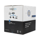 Bobina de Cable de 305 Metros (1000 Pies) Cat6+ Blindado F/UTP, CM, Calibre 23 Alto Rendimiento, ETL, UL, Color Azul, Super Flexible, para Aplicaciones de Video Vigilancia, Video HD, y Redes de Datos. Uso Interior. | PRO-CAT6-S