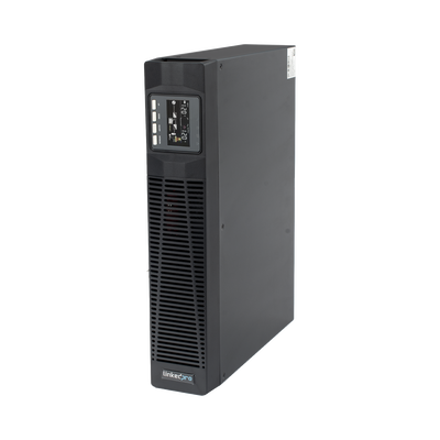UPS de 1000VA/900W / Topología On-Line Doble Conversión / Entrada y Salida de 120 Vca / Clavija de Entrada NEMA 5-20P / Pantalla LCD Configurable / Formato Rack/Torre / 8 Salidas | LP1KRT