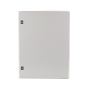 Gabinete de Acero, Nema 4 -IP 65 de 60 x 80 x 30 cm con Platina. | G4A-806030