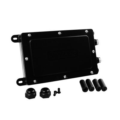 Cierre de Empalme Interior/Exterior para 12 Fusiones, IP68, 2 Puertos Laterales | DFE101