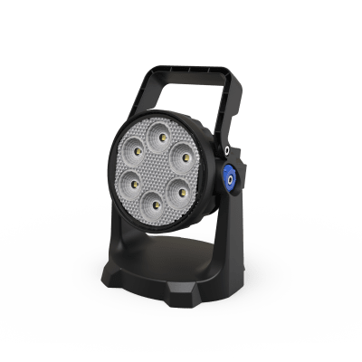 Lámpara de trabajo de mano de 6 LED, con batería recargable y montaje magnético, IP67 | EW2562