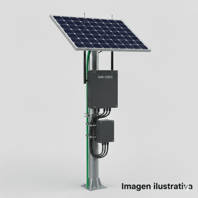 Kit Solar de 14 W con PoE Pasivo 24 Vcc para un radio de Ubiquiti airMAX o Cambium ePMP | PL1224G1RV2