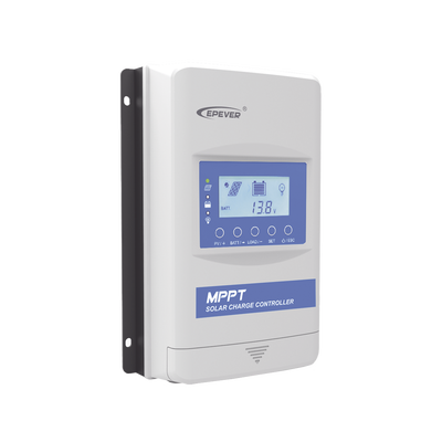 Controlador Solar MPPT 40A 12/24V, Máximo Voltaje de Circuito Abierto Voc 100Vcc, Configurable para Baterías de Litio | XTRA-4210-N