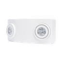 Luz de Emergencia Dual LED /520lm/uso rudo/montaje en pared o techo/batería de respaldo incluida | SF-1960-LF