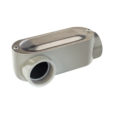 Caja Oval Roscada tipo LR de 3/4" (19.05 mm) / Incluye tapa y tornillos. | OLR-0090C