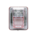 Sirena Estrobo, Para Intemperie, Montaje en Muro, Color Rojo (0500-05860) | WHEC24-75WR