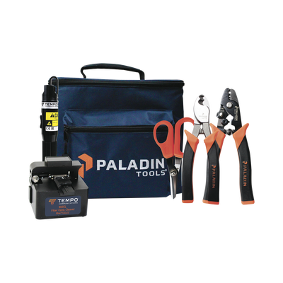 Kit de Herramientas para Terminación de Conectores de Fibra Óptica Prepulidos con Cleaver de 2 Pasos | FTK-T