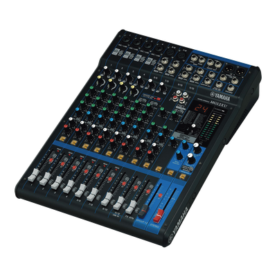 Mezcladora de Audio | 12 Canales | 6 Entradas de Micrófono/línea | 2 Entradas Estéreo | Efectos Integrados | Alimentación Phantom | USB | MG-12XU