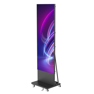 Poster LED de Piso / Pixel Pitch 1.8 mm / Modular (Puede Crecer con Mas Posters) / Case para Transporte / Uso en Interior / Calidad de Video Destacada | DS-D4518CH-1FQF