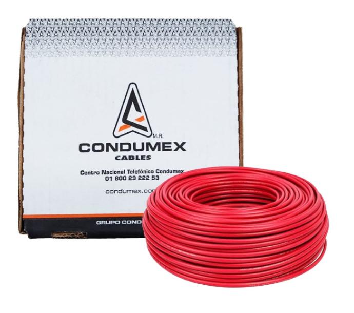 SSMELE CABLE COBRE CAL.16ROJO 100mts