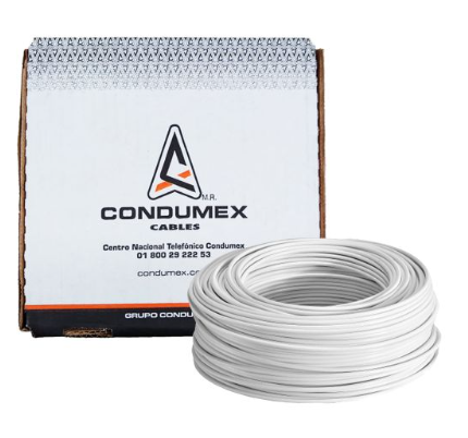 SSMART CABLE COBRE CAL.16BLANCO 100M
