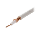 Carrete de 100 Metros (328.08 Pies) de Cable Tipo RG58AU, con Forro Blanco | LPRG58AU/100