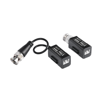 Kit de Transceptores (Baluns) con TERMINALES TIPO TORNILLO, Resolución 4K, Cable flexible COAXIAL Blindado  / COAXITRON / AUDIO POR COAXITRON / Menu OSD /Conector 100% COBRE / Calidad PREMIUM | TT-101-F-TURBO-S