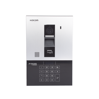 Sistema Multiapartamento Touch, Hasta 450 Apartamentos, 300 Metros, Apertura con tarjeta | KLP-C420R